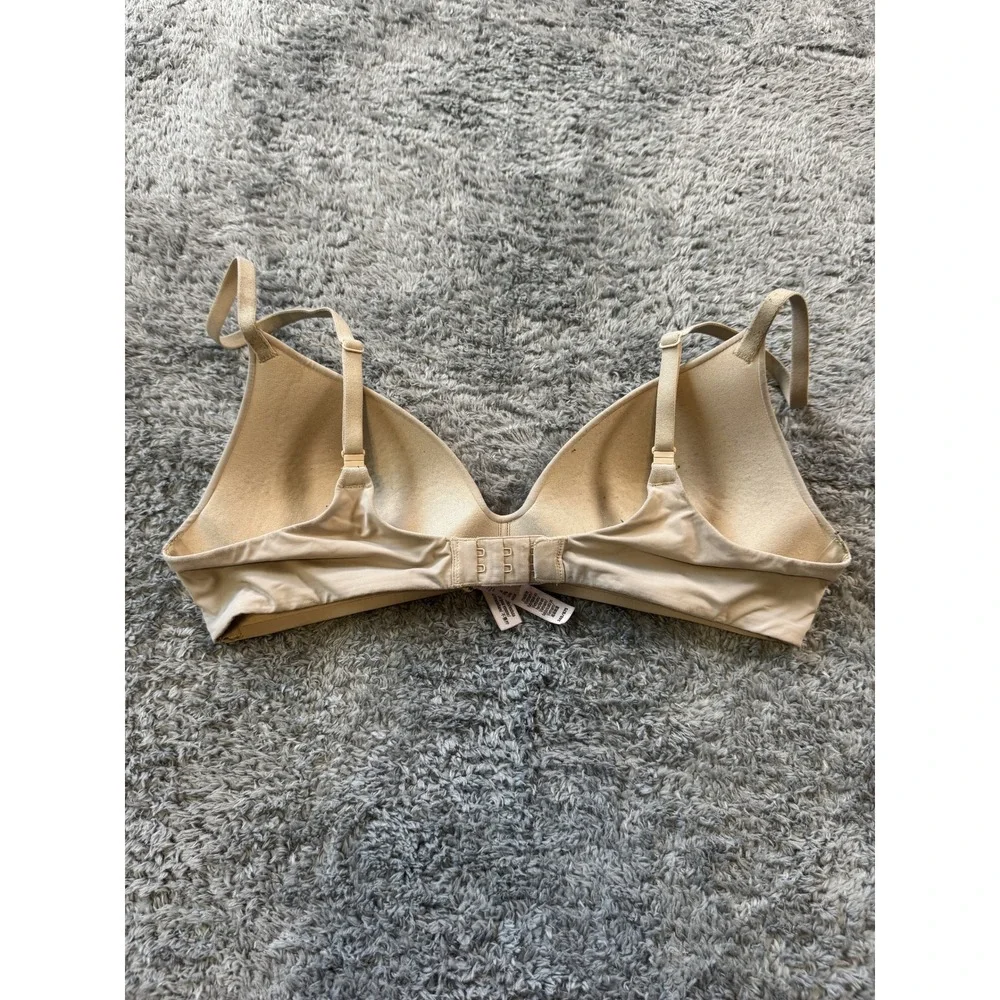 Victoria's Secret T-Shirt Wireless Bra 34B Nude/Beige 3-Pack Smooth Microfiber